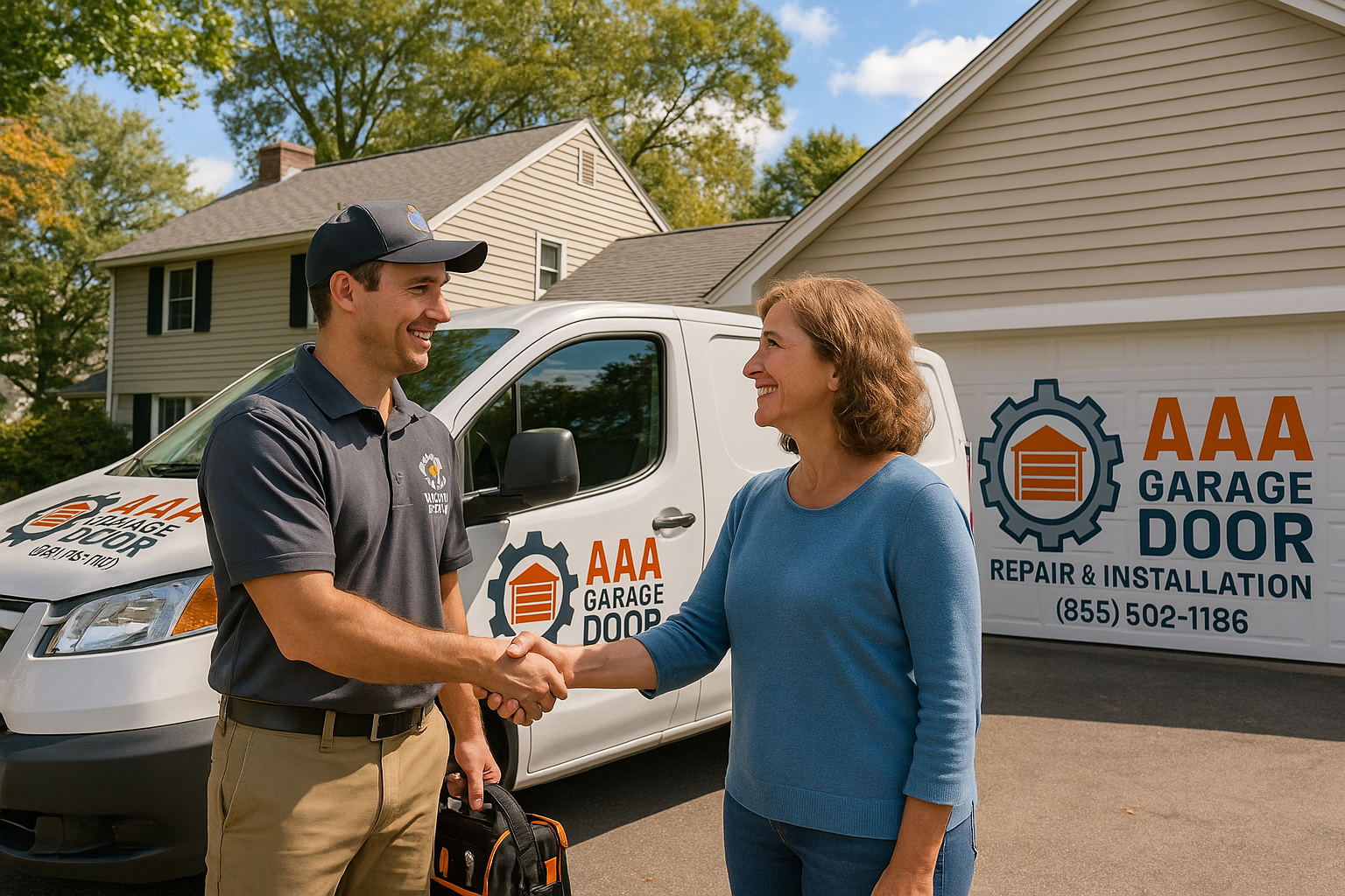 Garage door services in Peabody, MA
